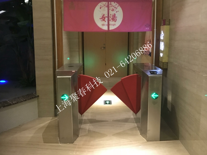 杭州纽斯汗蒸馆人行通道翼闸