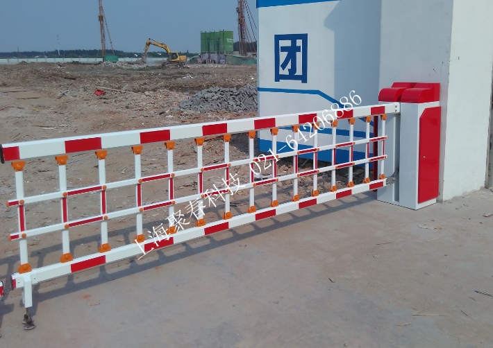 浦东工地对开空降闸