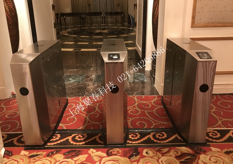 会展二维码刷卡人行翼闸双通道